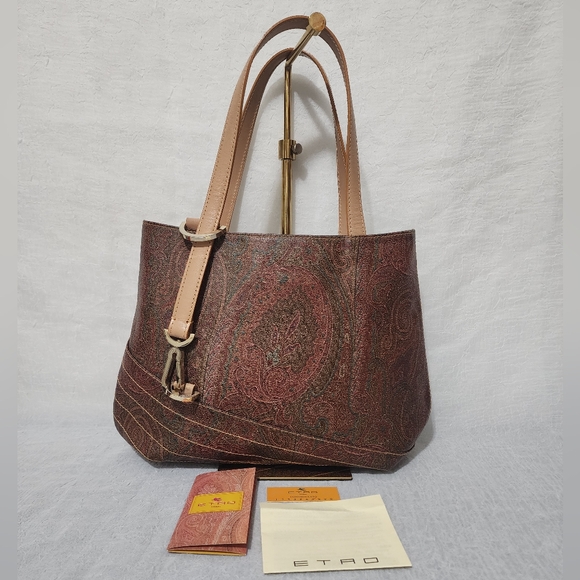 Auth Etro Milano Shoulder Bag - Picture 1 of 10